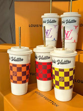 Load image into Gallery viewer, CUSTOM LOUIS CUP AND STRAW
