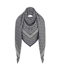 Load image into Gallery viewer, CHRISTIAN OBLIQUE DENIM SHAWL
