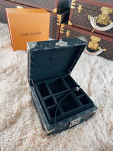 Load image into Gallery viewer, CUSTOM BLACK LV JEWELRY BOX
