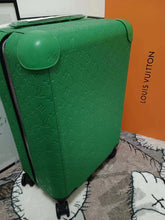 Load image into Gallery viewer, CUSTOM GREEN TAIGARAMA CABIN 37L HORIZON 55 SUITCASE
