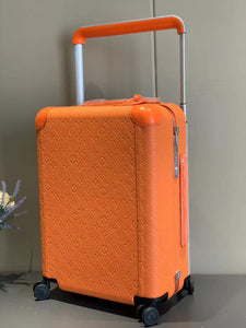 CUSTOM TAURILLON ORANGE 37L HORIZON 55 SUITCASE