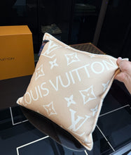 Load image into Gallery viewer, CUSTOM LV PILLOW (BEIGE)
