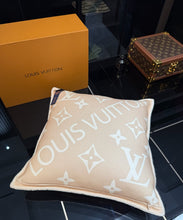 Load image into Gallery viewer, CUSTOM LV PILLOW (BEIGE)
