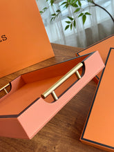 Load image into Gallery viewer, HERMES LEATHER SERVING TRAY
