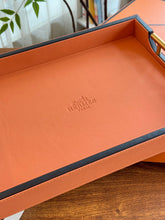 Load image into Gallery viewer, HERMES LEATHER SERVING TRAY
