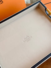 Load image into Gallery viewer, HERMES LEATHER SERVING TRAY
