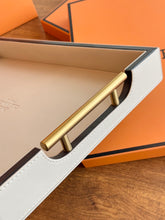 Load image into Gallery viewer, HERMES LEATHER SERVING TRAY
