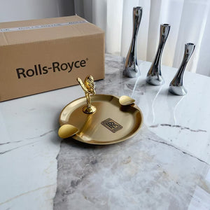 ROLLS ROYCE METAL ASHTRAY (ROUND)