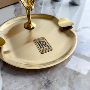 ROLLS ROYCE METAL ASHTRAY (ROUND)