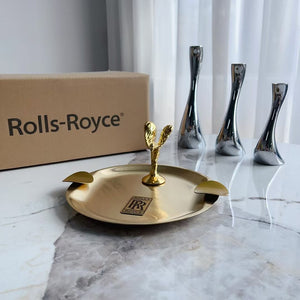 ROLLS ROYCE METAL ASHTRAY (ROUND)