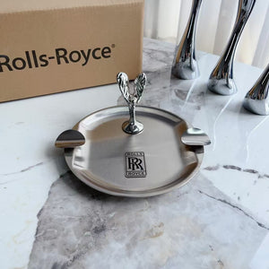 ROLLS ROYCE METAL ASHTRAY (ROUND)