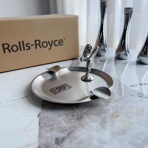 ROLLS ROYCE METAL ASHTRAY (ROUND)