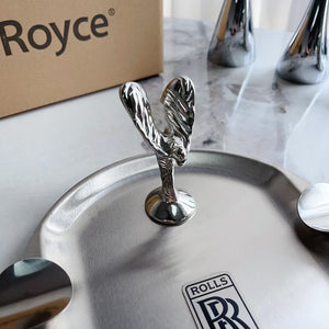 ROLLS ROYCE METAL ASHTRAY (ROUND)