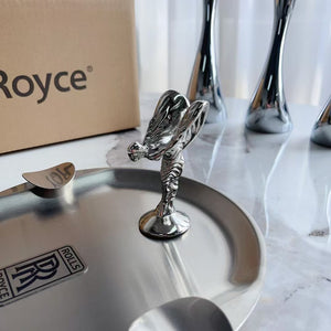 ROLLS ROYCE METAL ASHTRAY (ROUND)