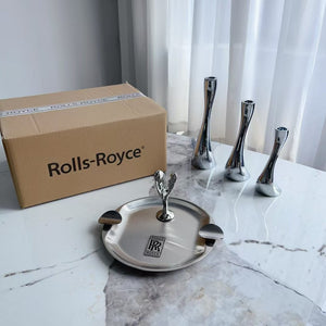 ROLLS ROYCE METAL ASHTRAY (ROUND)