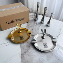 Load image into Gallery viewer, ROLLS ROYCE METAL ASHTRAY (ROUND)
