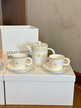 Load image into Gallery viewer, CUSTOM LV TEA CUP AND TEA POT SET
