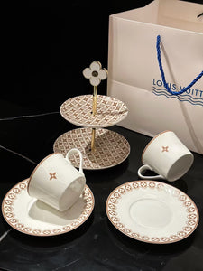 CUSTOM LV HIGH TEA SET