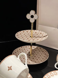 CUSTOM LV HIGH TEA SET