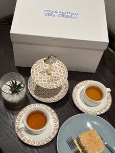 CUSTOM LV HIGH TEA SET