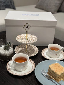 CUSTOM LV HIGH TEA SET