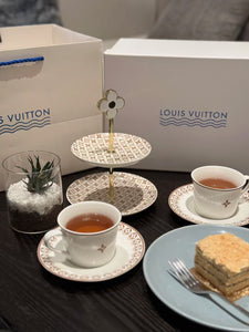 CUSTOM LV HIGH TEA SET