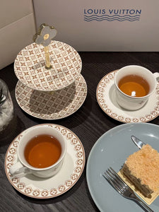 CUSTOM LV HIGH TEA SET