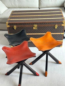 BURBERRY LEATHER STOOL