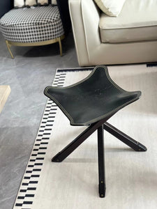 BURBERRY LEATHER STOOL