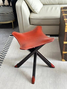 BURBERRY LEATHER STOOL