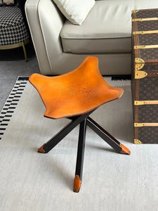 BURBERRY LEATHER STOOL