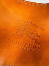 Load image into Gallery viewer, BURBERRY LEATHER STOOL
