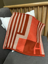 Load image into Gallery viewer, HERMES WOOL ITHAQUE THROW PILLOW
