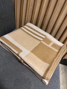 HERMES WOOL ITHAQUE THROW BLANKET