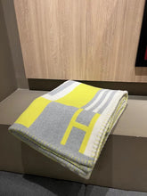 Load image into Gallery viewer, HERMES WOOL ITHAQUE THROW BLANKET
