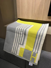 Load image into Gallery viewer, HERMES WOOL ITHAQUE THROW BLANKET
