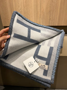 HERMES WOOL ITHAQUE THROW BLANKET