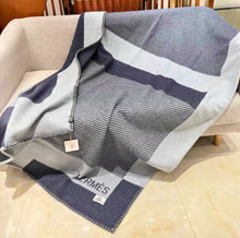 Load image into Gallery viewer, HERMES WOOL RIVIERA THROW BLANKET
