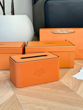 Load image into Gallery viewer, CUSTOM HERMES TISSUE BOX COVER
