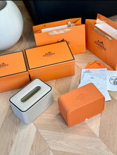 Load image into Gallery viewer, CUSTOM HERMES TISSUE BOX COVER
