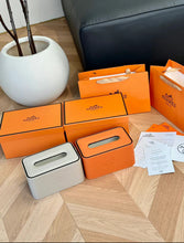 Load image into Gallery viewer, CUSTOM HERMES TISSUE BOX COVER
