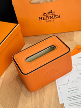 Load image into Gallery viewer, CUSTOM HERMES TISSUE BOX COVER
