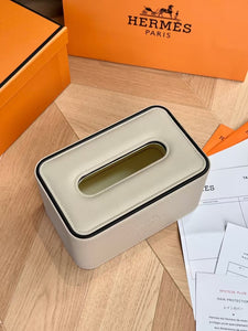 CUSTOM HERMES TISSUE BOX COVER