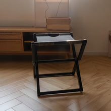 Load image into Gallery viewer, CUSTOM LV LEATHER PIPPA STOOL
