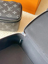 Load image into Gallery viewer, CUSTOM LV MAKE UP 3 IN 1 POUCH SET
