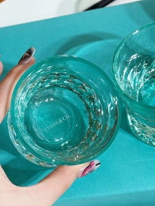 TIFFANY CUP GLASSWARE SET