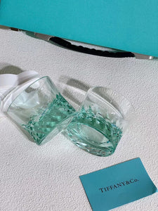 TIFFANY CUP GLASSWARE SET