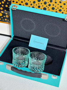 TIFFANY CUP GLASSWARE SET