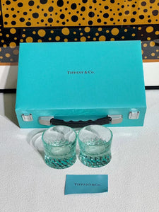 TIFFANY CUP GLASSWARE SET