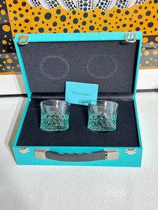 TIFFANY CUP GLASSWARE SET